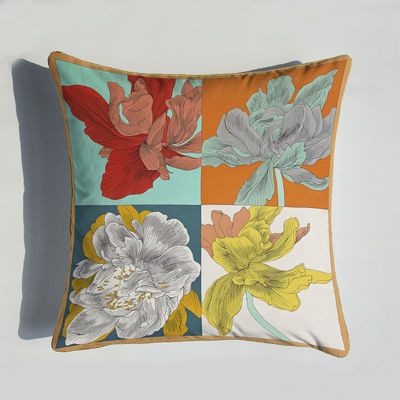 45X45 Cm Baskılı Minder Örtüsü Ev Dekoratif Koltuk Sandalye