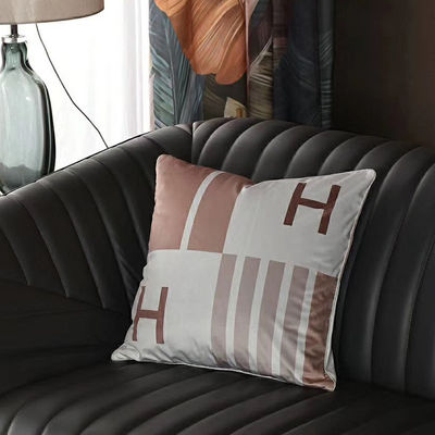 Oda Ofis Minder Örtüsü Renk Kombinasyonları 45 * 45cm Kadife Altın Yatak Yastık Örtüsü