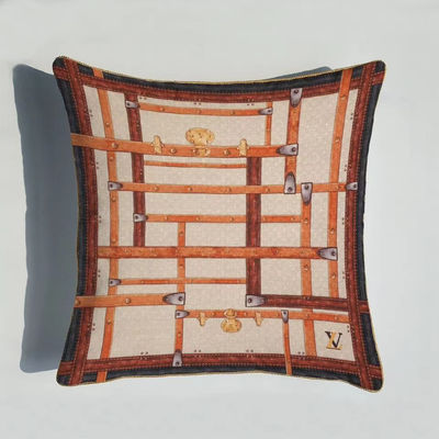 Su geçirmez Polyester Baskılı Minder Örtüsü Ev Dekoratif Bahçe Minderi Kanepe Yayı