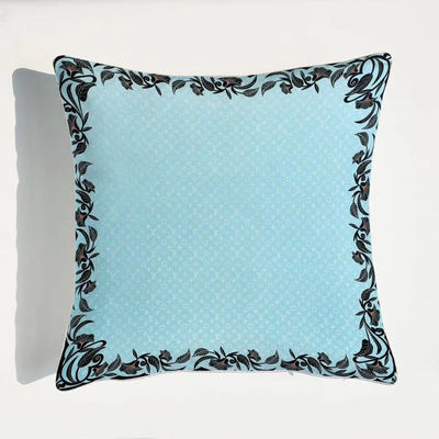 43 * 43cm Baskılı Minder Örtüsü Geometrik Yastık Kılıfı% 100 Polyester