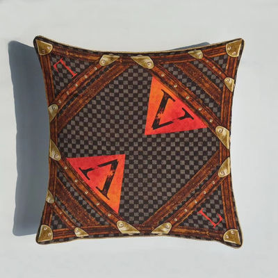 18 &quot;X 18&quot; Baskılı Minder Örtüsü Canlı Çiçek Atma Ev Dekorasyonu Yastık Kılıfları
