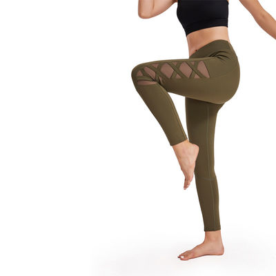 Yüksek Bel Polyester Yoga Pantolon Spor Kadın Spor Giyim Dikişsiz Egzersiz Setleri