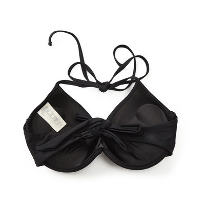 Yüksek Esneklik Polyester Mayo Sırtı Açık Seksi Göğüs Pedi Bikini