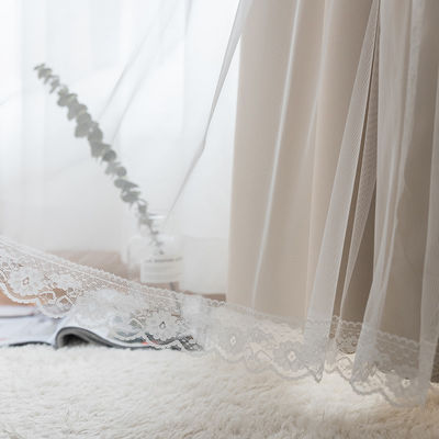 Polyester Keten Pamuklu Kumaş Karartma Düz Renk Perde Kumaş
