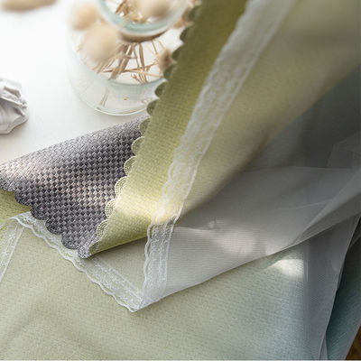 Isı Yalıtımı Polyester Perde Kumaş% 90 Pencere Karartma Gölge Kumaş Bezi