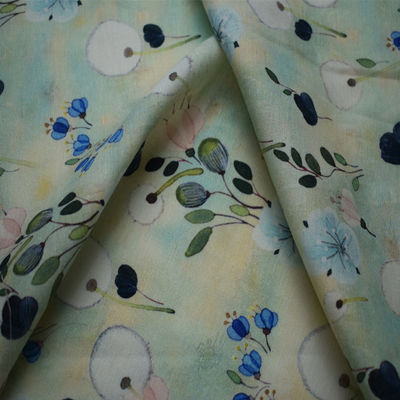 47 * 58 180gsm Baskılı Lenzing Ecovero Viskon Rayon Dimi Kumaş