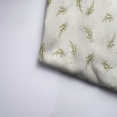 Elbise Polyester Baskı Kumaş Pamuk Dokuma Kumaş Keten Rami Bezi