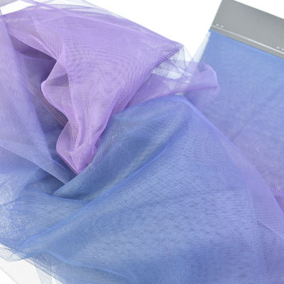 Dekorasyon Gelinlik Yumuşak Örgü Çocuk Tutu Etek Için% 100 Naylon İpek Tül Kumaş