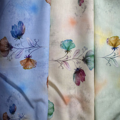 % 70 Tencel Kumaş Düz Dokuma Kumaş 140gsm Karışımlı Kumaş Kırışıklık Direnci