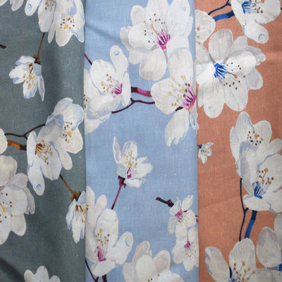 % 70 Tencel Kumaş Düz Dokuma Kumaş 140gsm Karışımlı Kumaş Kırışıklık Direnci