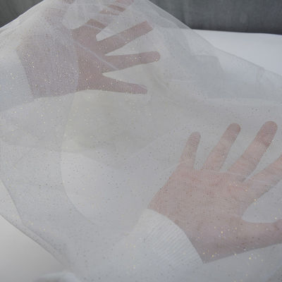 Gelin Gelinlik İçin% 100 Naylon Yumuşak Tül Kumaş Çözgü Örme