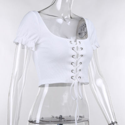 Skinny Navel Çok Renkli U Yakalı Mısır Hırka Bluz Bayan