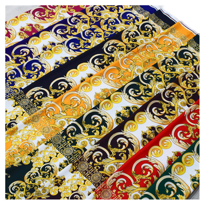 Ada Stili Polyester Baskı Kumaş 1.5m Genişlik Özel Desen