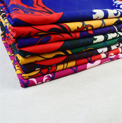 Giysi DIY Dekorasyon için ODM Siyah Polyester Kumaş