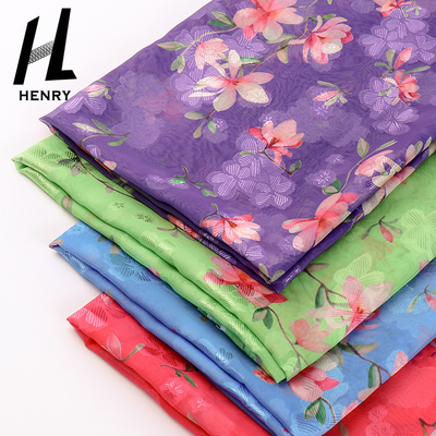 Dokuma Şifon Yumuşak Tül Kumaş %100 Polyester Dijital Baskı