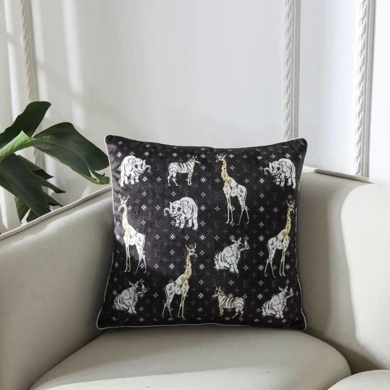 Oda Ofis Minder Örtüsü Renk Kombinasyonları 45 * 45cm Kadife Altın Yatak Yastık Örtüsü